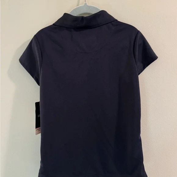 IZOD Kids Dark Blue Polo Shirt - Picture 5 of 5